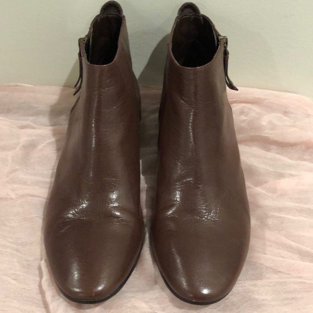 Cole Hann Booties Brown